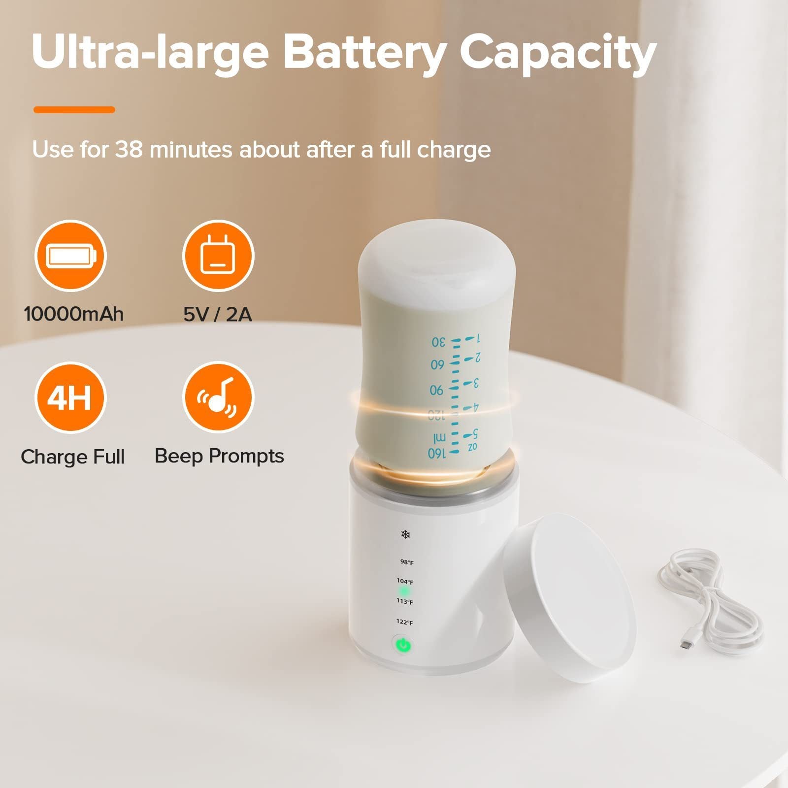Wireless Milk Warmer