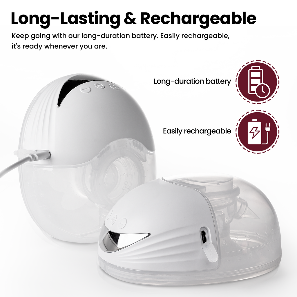 Smart Wearable Electric Breast Large Capacity