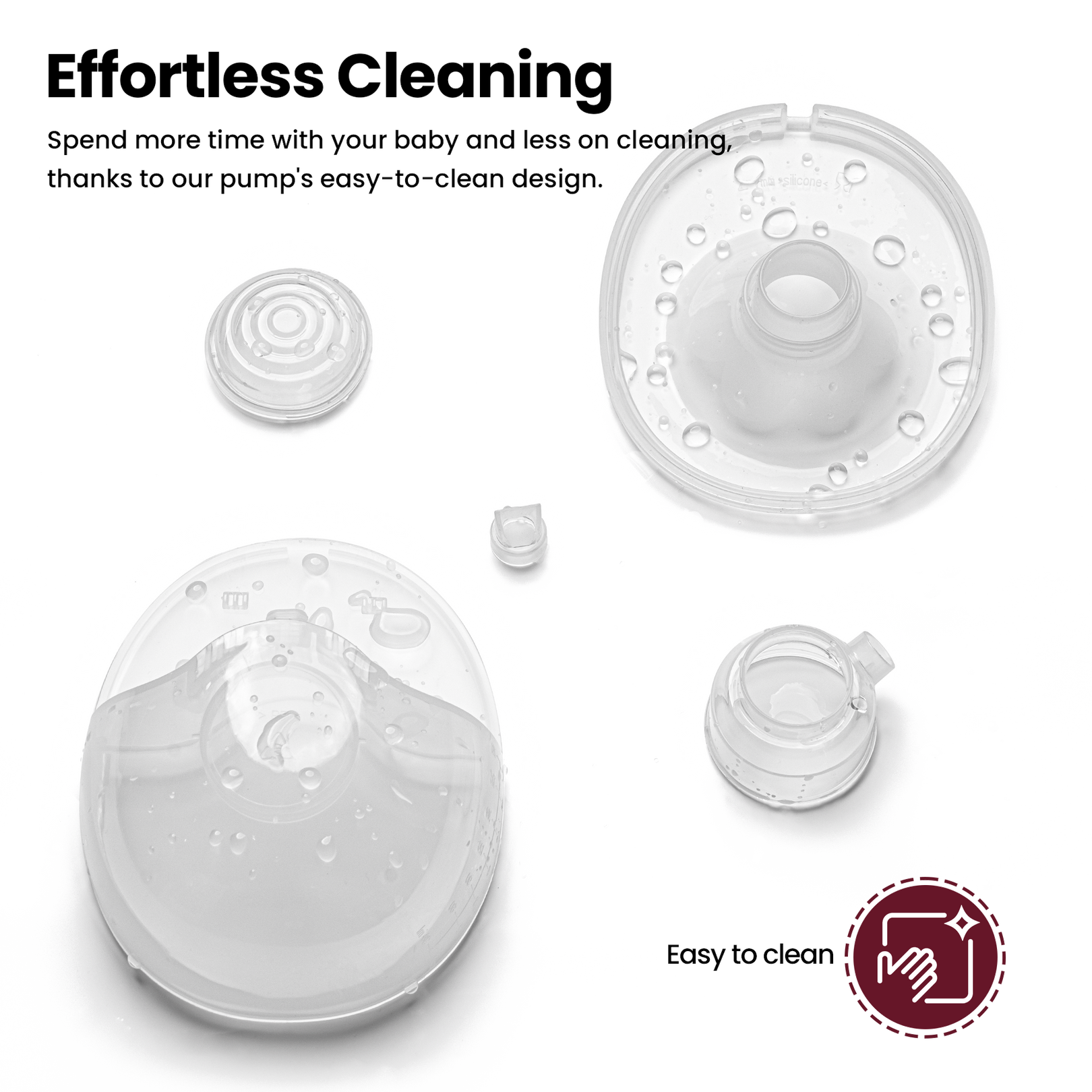 Smart Wearable Electric Breast Large Capacity