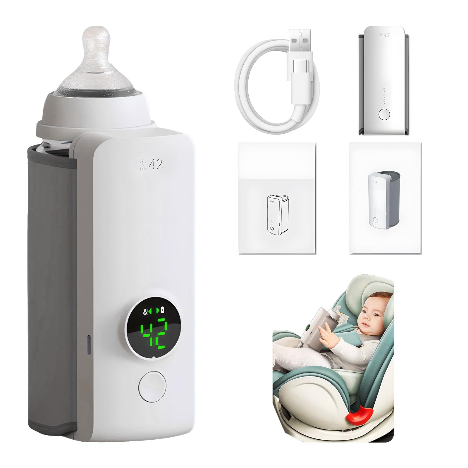 Wireless Baby Bottle Warmer